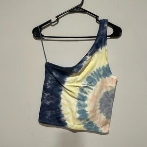 AE one shoulder cropped top.